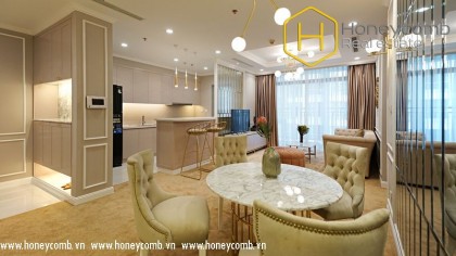 Luxurious design with 2 bedroom in Vinhomes Central Park