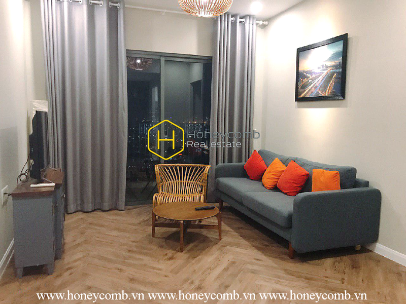 Căn hộ tuyệt đẹp với thiết kế mộc mạc ấm áp ở Masteri Thảo Điền cho thuê