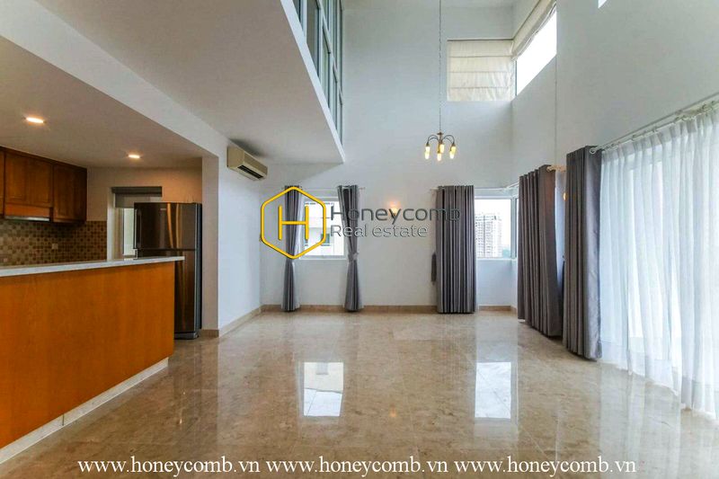 A typical apartment in River Garden: standard design - warm living space.