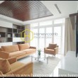 Vinhomes apartment for rent – Open living space. Classy wooden furniture