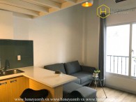 Enjoy new lifestyle with this modern serviced 1 bedroom-apartment at Thao Dien