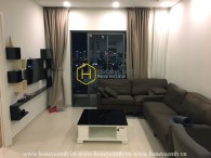 Căn hộ 2 phòng ngủ tại Masteri Thảo Điền với tầm nhìn thành phố cho thuê