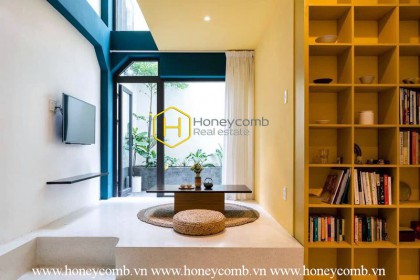 RARELY AVAILABLE! Aesthetic service apartment with the coolest design in District 2