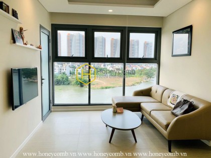 Lộng lẫy! Độc đáo! Và rất cao cấp ! Chính là căn hộ Diamond Island 1 phòng ngủ cho thuê này