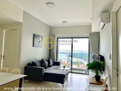 Căn hộ 2 phòng ngủ ở tầng cao cho thuê ở Masteri Thảo Điền