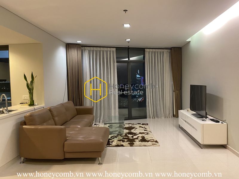 Cho thuê căn hộ duyên dáng với thiết kế nhã nhặn, mộc mạc ở City Garden