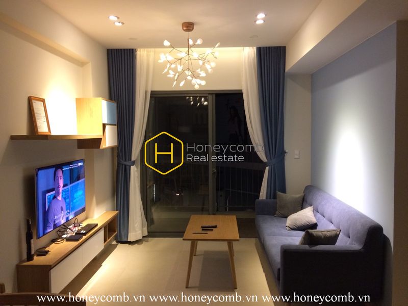 Hòa mình vào sắc xanh nhẹ nhàng trong căn hộ Masteri Thảo Điền