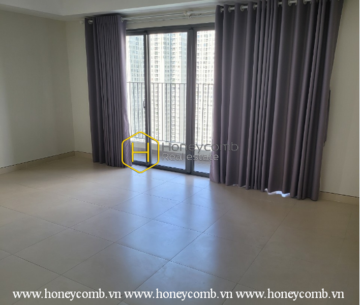Thiết kế tinh tế với căn hộ chưa nội thất cho thuê ở Masteri Thao Dien