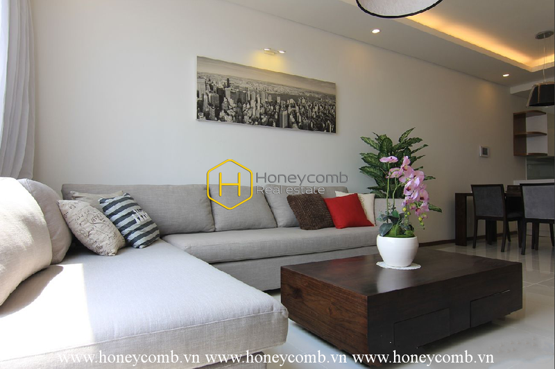 Căn hộ 3 phòng ngủ cho thuê với giá hợp lí tại Thảo Điền Pearl