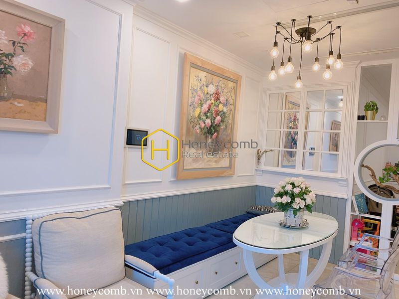 Chiêm ngưỡng cung điện hoàng gia tràn ngập hoa trong căn hộ Vinhomes Golden River