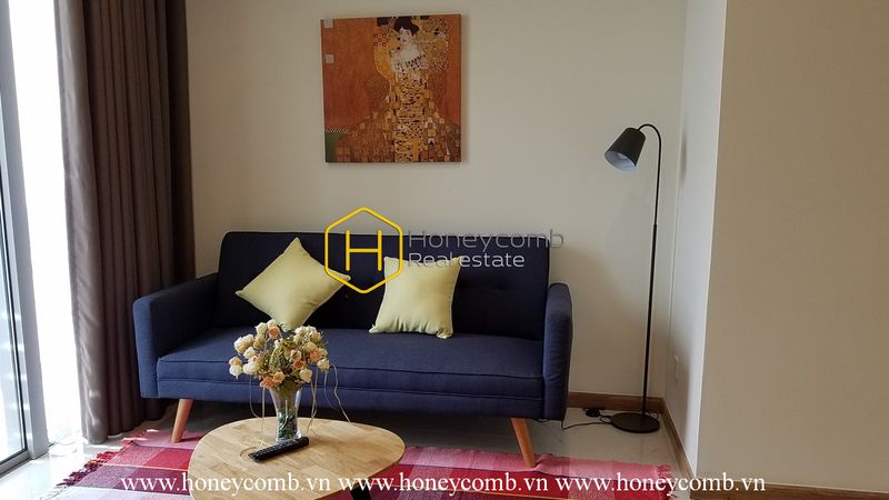 Cho thuê căn hộ duyên dáng với thiết kế nhã nhặn, mộc mạc ở Vinhomes Central Park