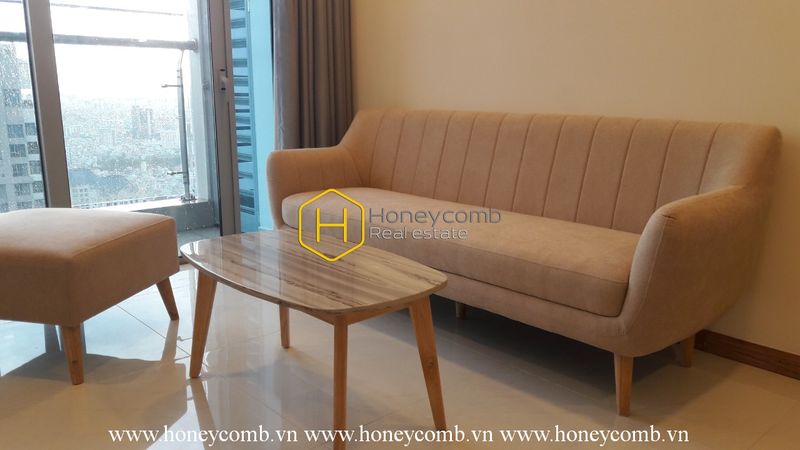 Căn hộ Vinhomes Central Park -  Sự tinh tế ở tông màu trắng