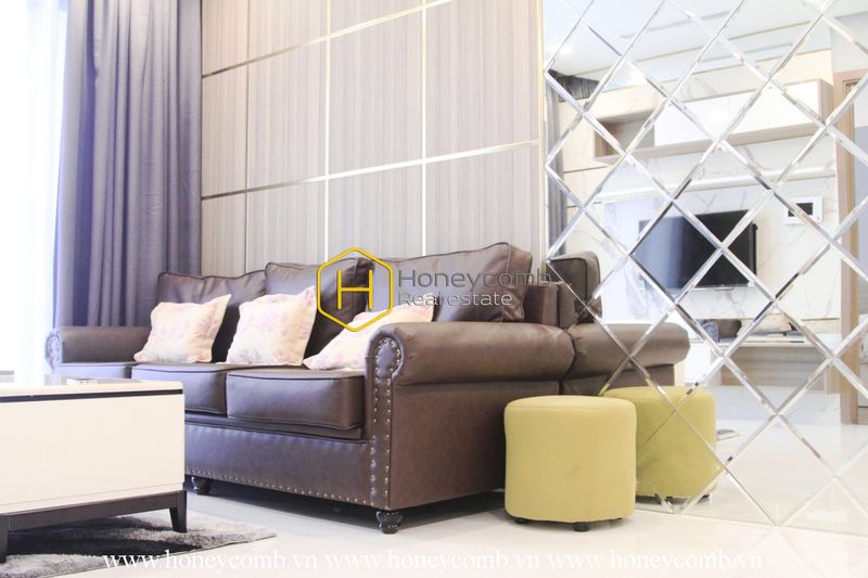 Căn hộ quyến rũ với thiết kế hiện đại ở Vinhomes Central Park hiện đang cho thuê