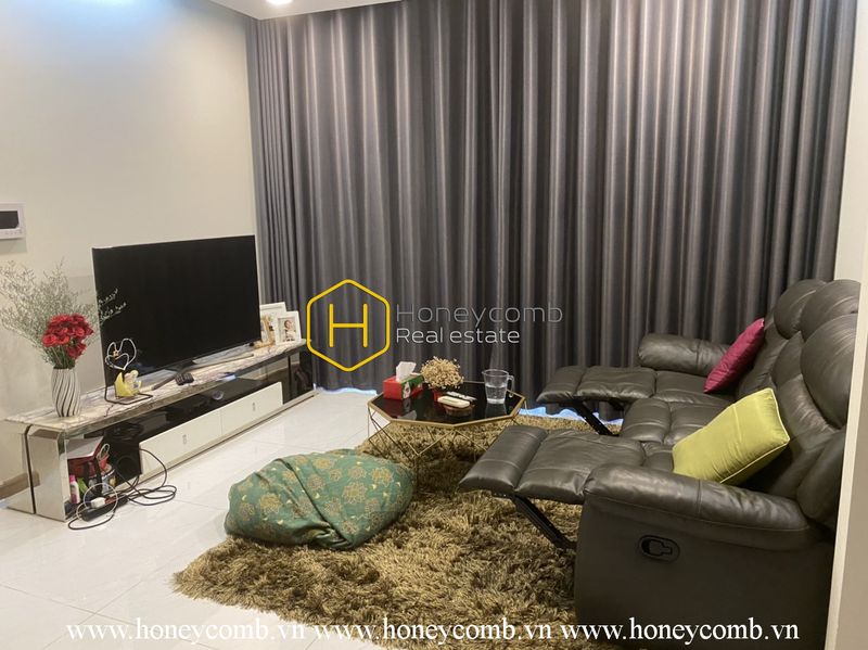 Căn  hộ duyên dáng ở Vinhomes Central Park mang đến giá trị nghệ thuật đích thực