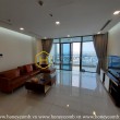Roomy 4-bedroom apartment for rent in Vinhomes Central Park  with stunning river view