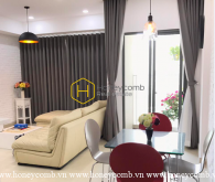Apartment for rent in Masteri Thao Dien with modern furniture