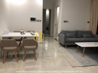 Simple design in Vinhomes Golden River apartment creates a coziness