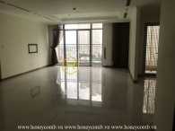 Spacious and unfurnished apartment in Vinhomes Central Park