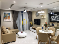 Rental apartment in Vinhomes Central Park with lively decoration