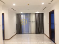 Cực phẩm và hiếm khi còn trống là tất cả những gì chúng tôi muốn nói về độ hot của căn hộ chưa nội thất ở Vinhomes Central Park này