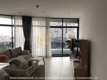 Can't resist the elegant design in this apartment for rent in City Garden