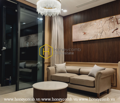 No doubt when this Vinhomes Golden River apartment is recognized as one of the most beautiful apartments in Saigon