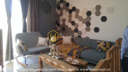 Tầm nhìn ra sông với căn hộ 1 phòng ngủ cho thuê tại Vinhomes Central Park