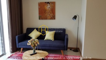 Cho thuê căn hộ duyên dáng với thiết kế nhã nhặn, mộc mạc ở Vinhomes Central Park