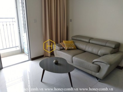 A Vinhomes Central Park apartment with basic design is now for rent