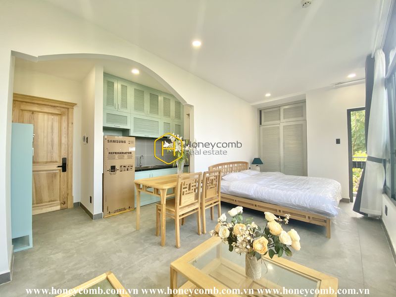 Không ai có thể phủ nhận những lợi ích bạn sẽ có khi sống tại căn hộ dịch vụ dạng studio quận 2 này