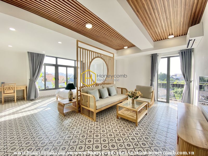 Căn hộ dịch vụ dạng studio phá cách cho những người thích phiêu lưu, khám phá tại quận 2