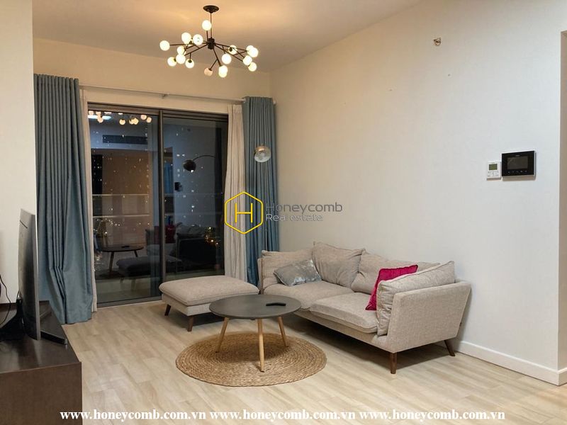 Nội thất đẹp với căn hộ 2 phòng ngủ cho thuê tại Gateway Thảo Điền