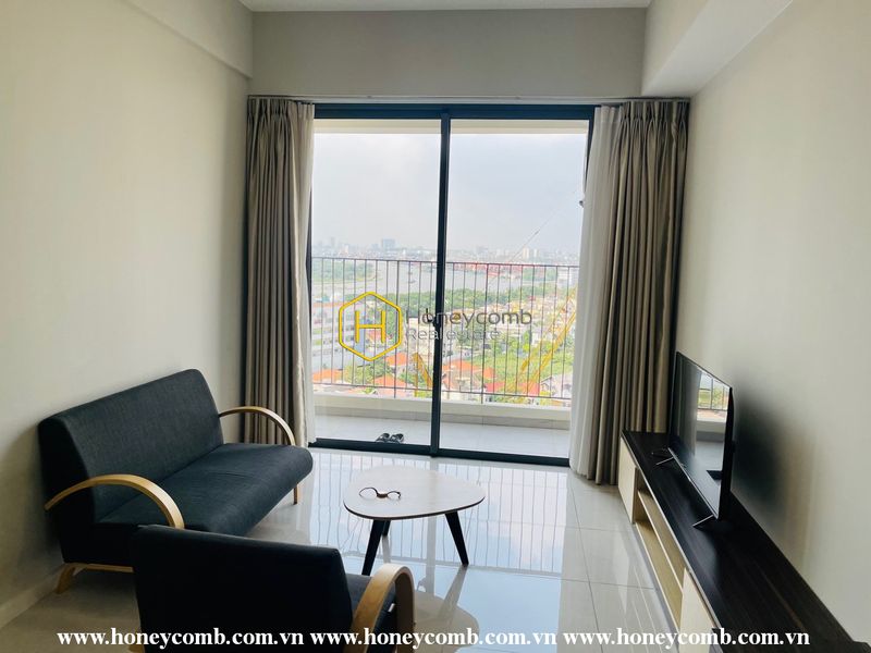 Innotative apartment with sun-filled balcony for rent in Masteri An Phu