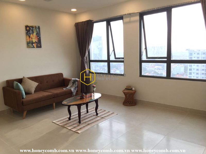 Căn hộ 3 phòng ngủ với tầm nhìn ra sông, lầu cao cho thuê tại Masteri Thảo Điền