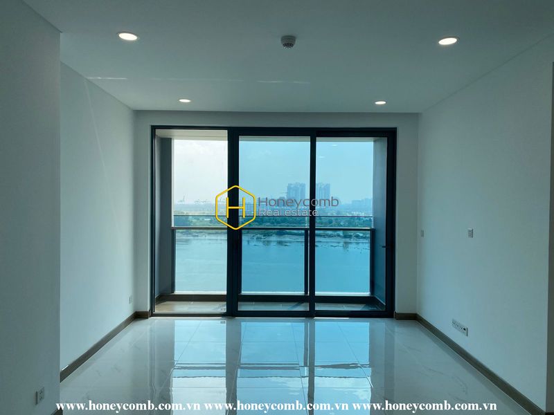Express your creativity in this brand new unfurnished apartment in Sunwah Pearl
