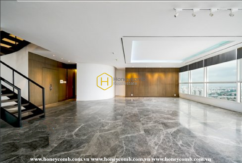 Một căn hộ penthouse thoáng đãng ngập tràn nắng và gió tại Thao Dien Pearl