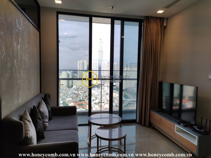 Creative separate rooms in the unique apartment at Vinhomes Golden River