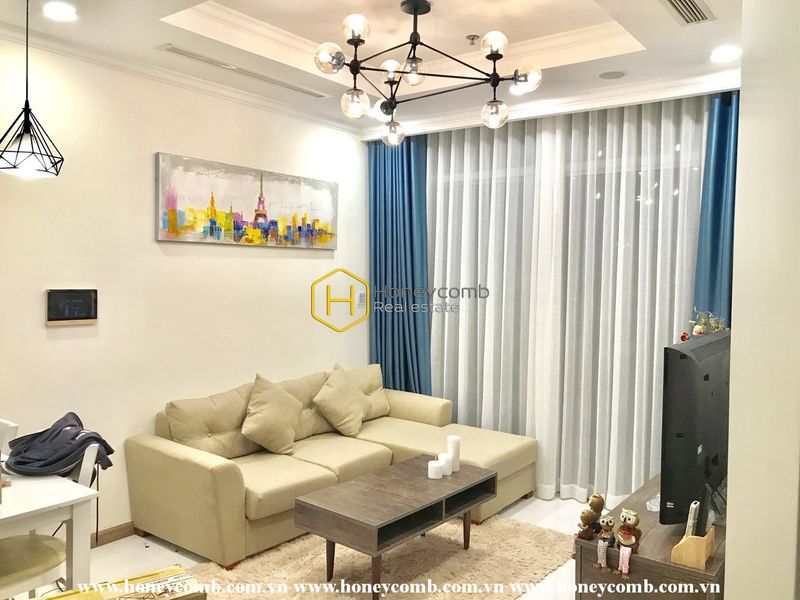 Căn hộ thiết kế thông minh và hiện đại tại Vinhomes Central Park cho thuê