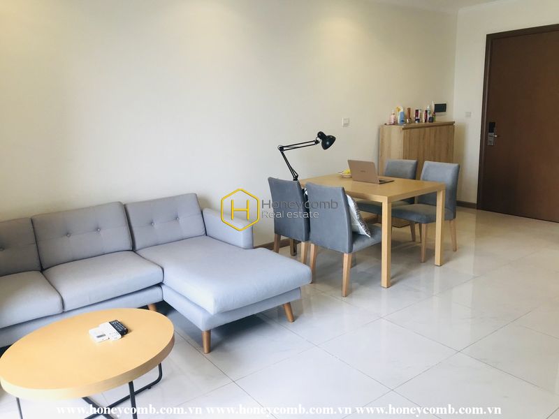 Căn hộ ngập tràn ánh sáng với đầy đủ nội thất ở Vinhomes Central Park