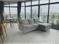 The apartment with extraordinary view that makes it look so bright and beautiful at City Garden