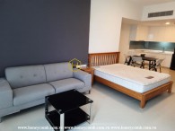 Beautiful furnished studio apartment in Gateway Thao Dien