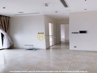 Căn hộ tối giản chưa trang bị nội thất cho thuê tại Vinhomes Golden River