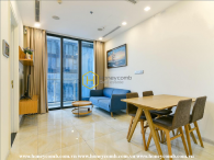 Căn hộ Vinhomes Golden River trong nét sơn tông màu xanh lam nhẹ nhàng