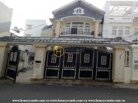 Unfurnished villa with bright design and spacious space  for lease in District 2