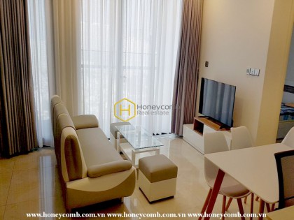 The 2 bedrooms-apartment with neoclassical style for leasing in Vinhomes Golden River