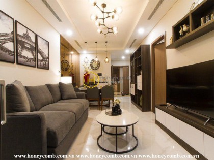 Beautiful and cozy decorated with 2-bedrooms apartment in Landmark 81