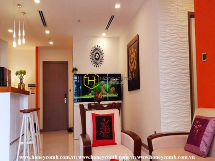 This 3 bedrooms-apartment is a combination of tradition and modernity in Vinhomes Central Park