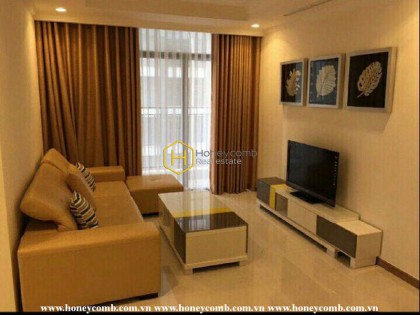 This cozy 2 bedrooms-apartment is still available in Vinhomes Central Park