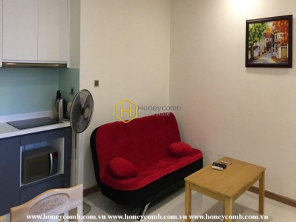 Simple and fully furnished with 1 bedroom apartment in Vinhomes Central Park
