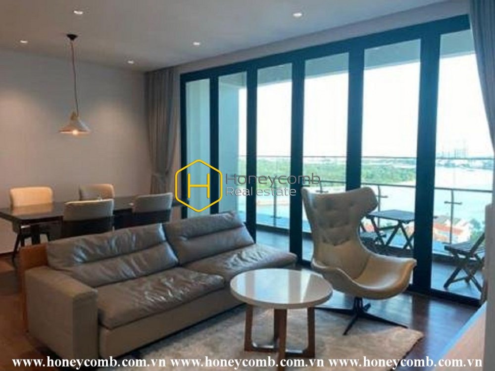 Indulge the dawn from this tranquil D'edge Thao Dien apartment